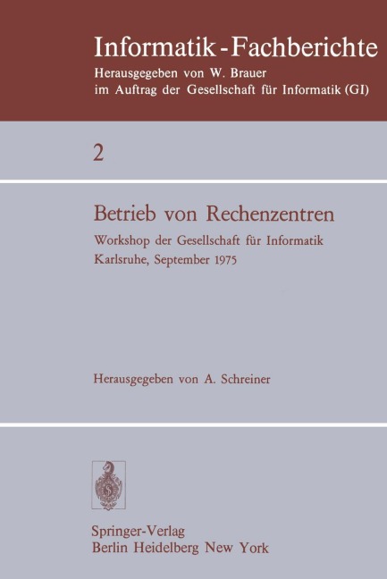 Betrieb von Rechenzentren - 