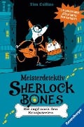 Cover-Bild zum Titel 'Meisterdetektiv Sherlock Bones. Spannender Rätselkrimi zum Mitraten, Bd. 1: Die Jagd nach den Kronjuwelen' von 'Tim Collins'