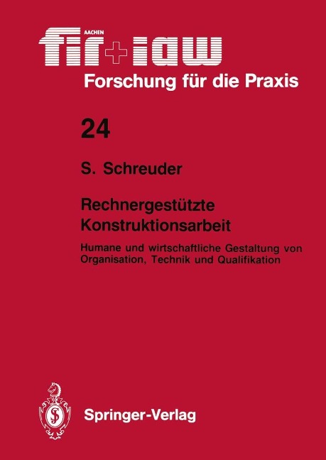 Rechnergestützte Konstruktionsarbeit - Siegfried Schreuder