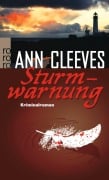 Cover-Bild zum Titel 'Sturmwarnung' von 'Ann Cleeves'