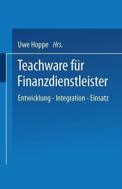 Teachware für Finanzdienstleister - Uwe Hoppe