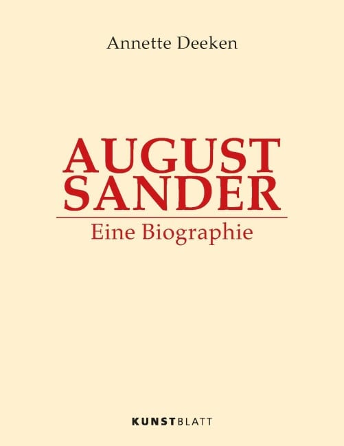 AUGUST SANDER - Annette Deeken