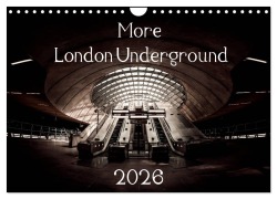 Cover-Bild zum Titel 'More London Underground 2026 (Wall Calendar 2026 DIN A4 landscape), CALVENDO 12 Month Wall Calendar' von 'Simon His Camera'