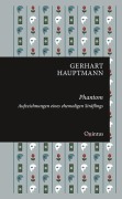 Cover-Bild zum Titel 'Phantom' von 'Gerhart Hauptmann'