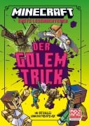 Cover-Bild zum Titel 'Minecraft Erste Leseabenteuer. Der Golem-Trick' von 'Nick Eliopulos, Mojang AB'
