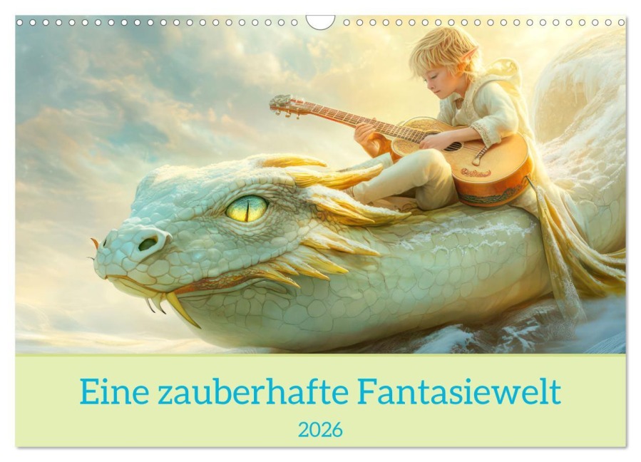 Eine zauberhafte Fantasiewelt (Wandkalender 2026 DIN A3 quer), CALVENDO Monatskalender - Liselotte Brunner-Klaus