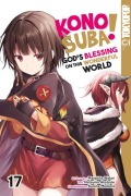 Cover-Bild zum Titel 'Konosuba! God's Blessing On This Wonderful World! 17' von 'Masahito Watari, Natsume Akatsuki, Kurone Mishima'