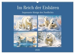 Cover-Bild zum Titel 'Im Reich der Eisbären. Imposante Könige des Nordlichts (Wandkalender 2026 DIN A2 quer), CALVENDO Monatskalender' von 'Rose Hurley'