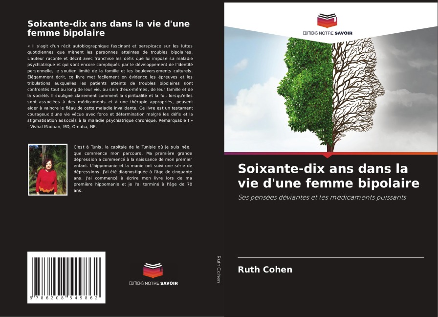 Soixante-dix ans dans la vie d'une femme bipolaire - Ruth Cohen