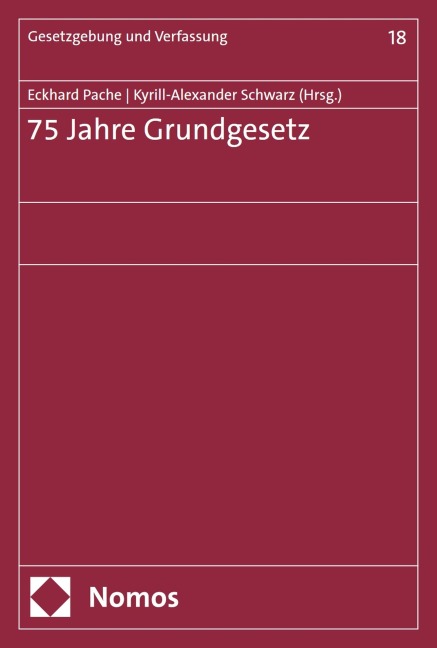 75 Jahre Grundgesetz - 