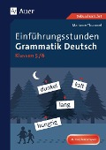 Cover-Bild zum Titel 'Einführungsstunden Grammatik Deutsch 5-6' von 'Marianne Thommel'