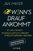 Cover-Bild zum Titel 'Wenn's drauf ankommt' von 'Jan Mayer'
