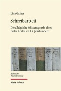 Cover-Bild zum Titel 'Schreibarbeit' von 'Lina Gafner'