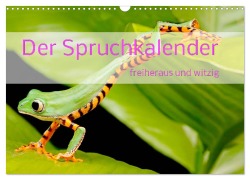 Cover-Bild zum Titel 'Der Spruchkalender - freiheraus und witzig (Wandkalender 2026 DIN A3 quer), CALVENDO Monatskalender' von 'Liselotte Brunner-Klaus'