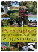 Cover-Bild zum Titel 'Farbtupferl - Botanischer Garten Augsburg (Wandkalender 2026 DIN A2 hoch), CALVENDO Monatskalender' von 'Martina Cross'