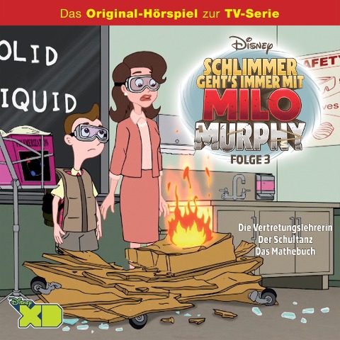 03: Die Vertretungslehrerin / Der Schultanz / Das Mathebuch (Disney TV-Serie) - Danny Jacob, Dan Povenmire