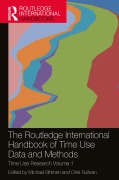 Cover-Bild zum Titel 'The Routledge International Handbook of Time Use Data and Methods' von ''