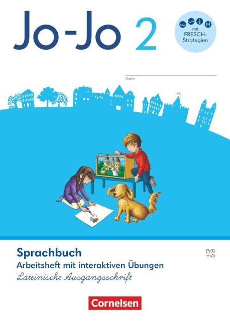 Jo-Jo Sprachbuch 2. Schuljahr - Allgemeine Ausgabe 2024 - Arbeitsheft mit interaktiven Übungen in Lateinischer Ausgangsschrift - Susanne Mansour, Martin Wörner, Henriette Naumann-Harms, Sandra Meeh