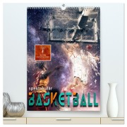 Cover-Bild zum Titel 'Basketball spektakulär (hochwertiger Premium Wandkalender 2026 DIN A2 hoch), Kunstdruck in Hochglanz' von 'Peter Roder'