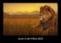 Löwen in der Wildnis 2022 Fotokalender DIN A3 - Tobias Becker