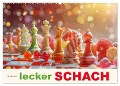 Lecker Schach (Wandkalender 2025 DIN A2 quer), CALVENDO Monatskalender - Cathrin Illgen