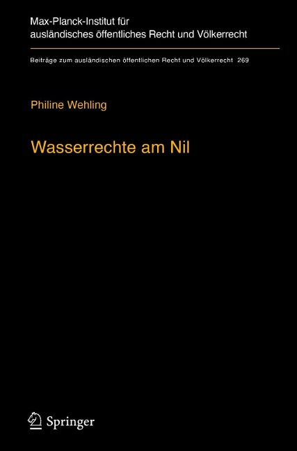 Wasserrechte am Nil - Philine Wehling