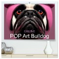 Graphic PoP Art Bulldogge (hochwertiger Premium Wandkalender 2024 DIN A2 quer), Kunstdruck in Hochglanz - Carina Augusto