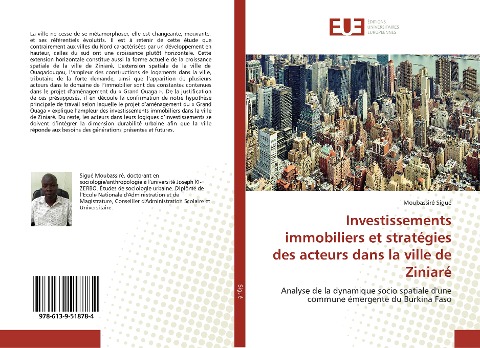 Investissements immobiliers et stratégies des acteurs dans la ville de Ziniaré - Moubassiré Sigué