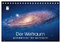 Der Weltraum. Spektakuläre Gasnebel und Galaxien (Tischkalender 2025 DIN A5 quer), CALVENDO Monatskalender - Elisabeth Stanzer