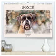 Cover-Bild zum Titel 'Boxer Photo&Kunst (hochwertiger Premium Wandkalender 2026 DIN A2 quer), Kunstdruck in Hochglanz' von 'Kerstin Mielke'