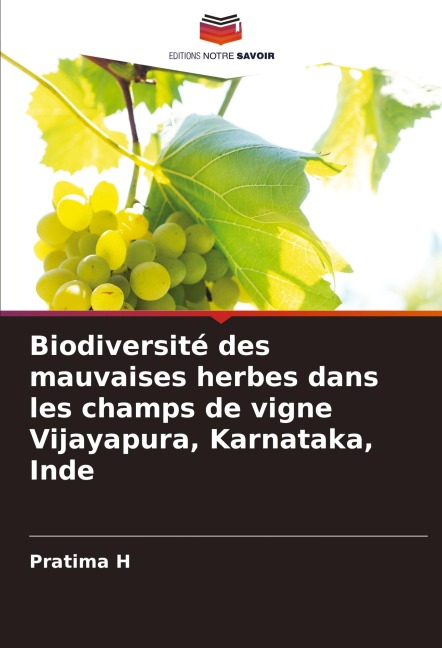 Biodiversité des mauvaises herbes dans les champs de vigne Vijayapura, Karnataka, Inde - Pratima H