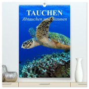 Cover-Bild zum Titel 'Tauchen - Abtauchen und Staunen (hochwertiger Premium Wandkalender 2027 DIN A2 hoch), Kunstdruck in Hochglanz' von 'Elisabeth Stanzer'