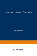 Eozänkorallen aus Österreich - Othmar Kühn