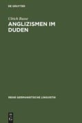 Cover-Bild zum Titel 'Anglizismen im Duden' von 'Ulrich Busse'