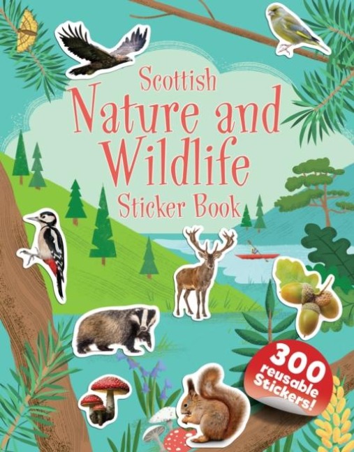 Scottish Nature and Wildlife Sticker Book - Bc Books