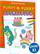 Cover-Bild zum Titel 'Punkt-zu-Punkt-Ausmalbuch (orange)' von ''