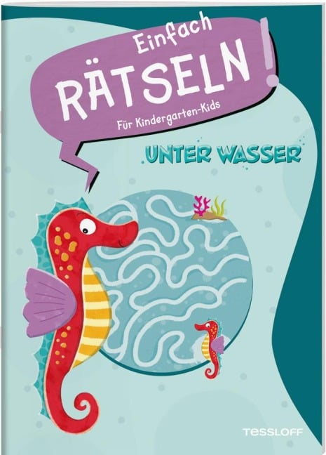 Einfach rätseln! Für Kindergarten-Kids. Unter Wasser - 