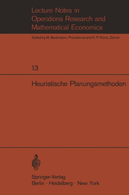 Heuristische Planungsmethoden - 