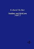 Cover-Bild zum Titel 'Studien und Kritiken' von 'Richard Muther'