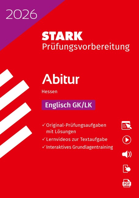 STARK Englisch GK/LK - Abitur 2026 Hessen - Prüfungsvorbereitung - 