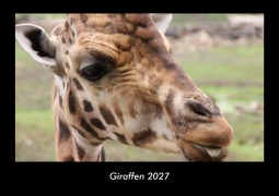 Cover-Bild zum Titel 'Giraffen 2027 Fotokalender DIN A3' von 'Tobias Becker'