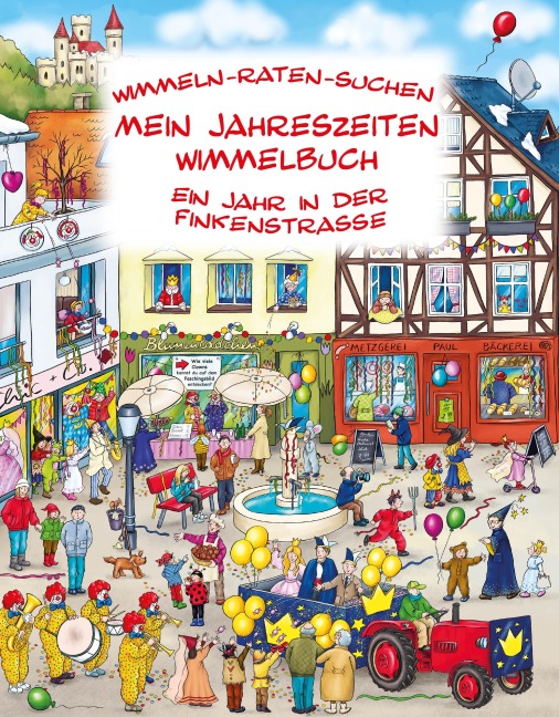 Mein Jahreszeiten Wimmelbuch - 