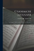 Cover-Bild zum Titel 'Grammaire Javanaise' von 'Pierre Étienne Lazare Favre'