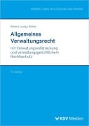 Cover-Bild zum Titel 'Allgemeines Verwaltungsrecht' von 'Thomas Rohde, Arne Wöhler, Gernot Lustig'