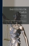 Cover-Bild zum Titel 'Institutes De Gaïus' von 'Gaius, Léo Domenget'