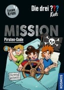 Cover-Bild zum Titel 'Die drei ??? Kids, Mission Piraten-Code' von 'Nina Schiefelbein'