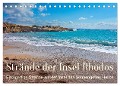 Strände der Insel Rhodos (Tischkalender 2024 DIN A5 quer), CALVENDO Monatskalender - Stefan O. Schüller und Elke Schüller