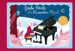 Cover-Bild zum Titel 'Große Werke der klassischen Musik - Ein Pop-up Soundbuch' von 'Élodie Fondacci'