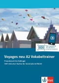 Cover-Bild zum Titel 'Voyages neu A2. Vokabeltrainer. Heft inklusive Audios für Smartphone/Tablet' von ''