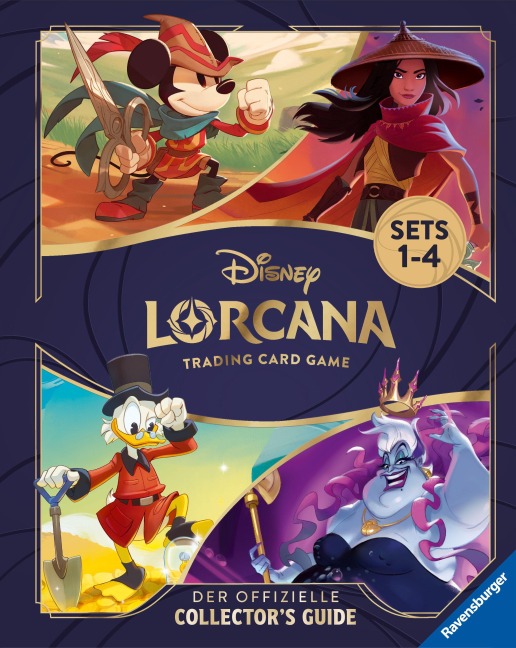 Disney Lorcana Trading Card Game - Der offizielle Collector's Guide: Sets 1-4 - Buch zum Spiel - 